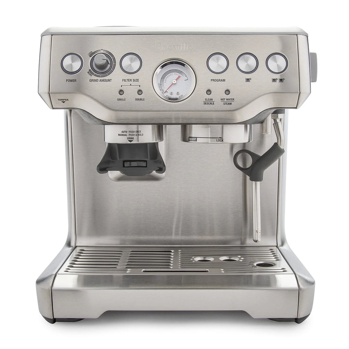 Coffee machine with cappuccinatore 15 bar stainless steel B357033