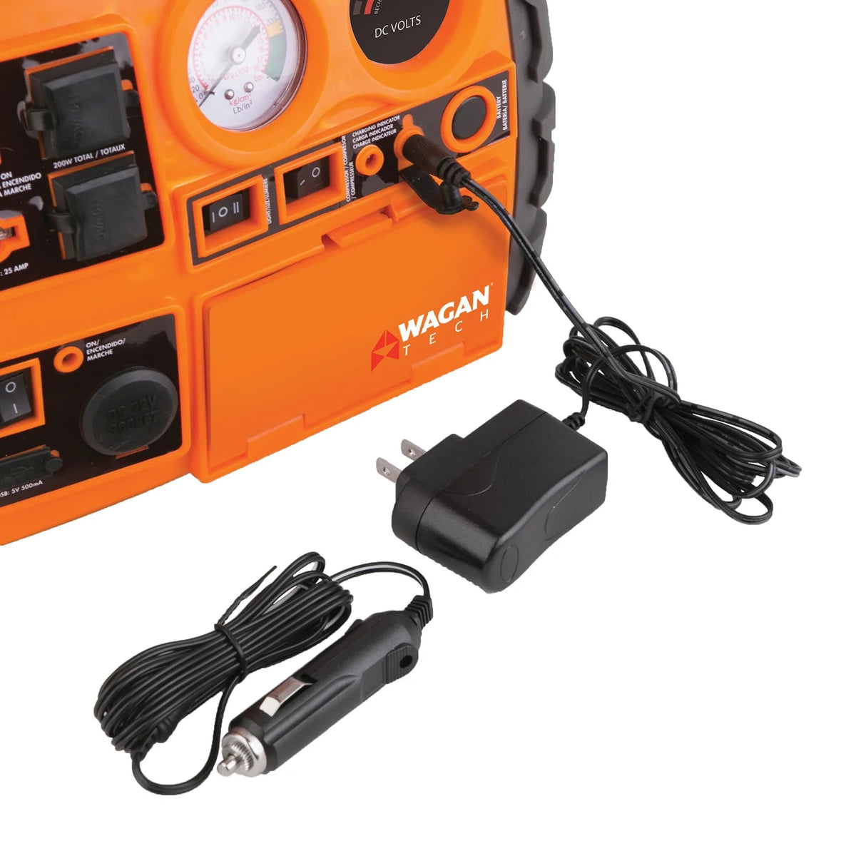 12-Volt Jump Starter, Air Compressor, Radio, USB Charger, and Inverter Z562860