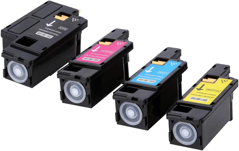 Black Cyan Magenta Yellow Toner Cartridge 4-Pack H15542