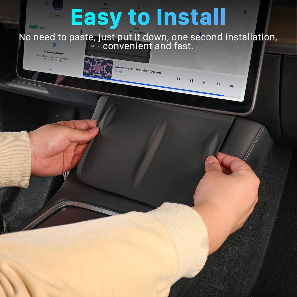 Center Console Wireless Charger Silicone Mat M293