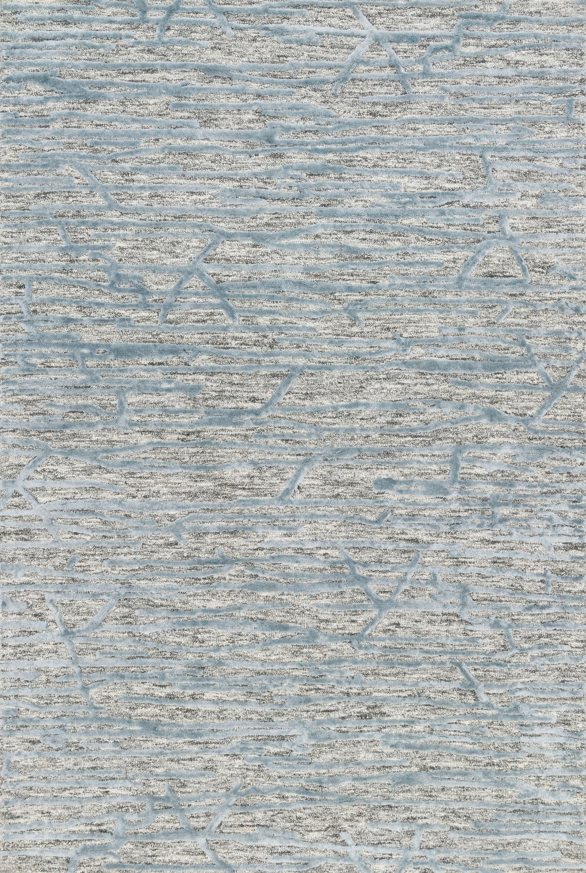 Grey Blue 5' x 7'6 Rug S344543