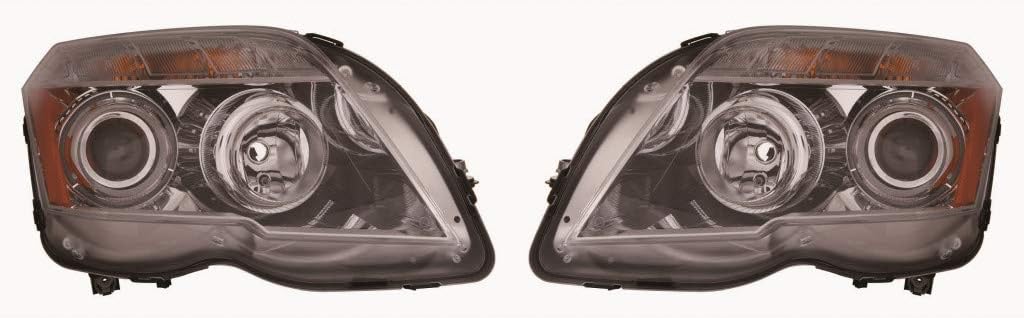 Headlight Assembly Pair Driver and Passenger Side Halogen A1694