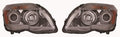 Headlight Assembly Pair Driver and Passenger Side Halogen A1694