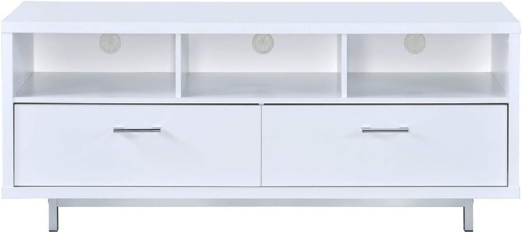 Cappuccino TV Console with 3 Storage Compartments and 2 Drawers T2547