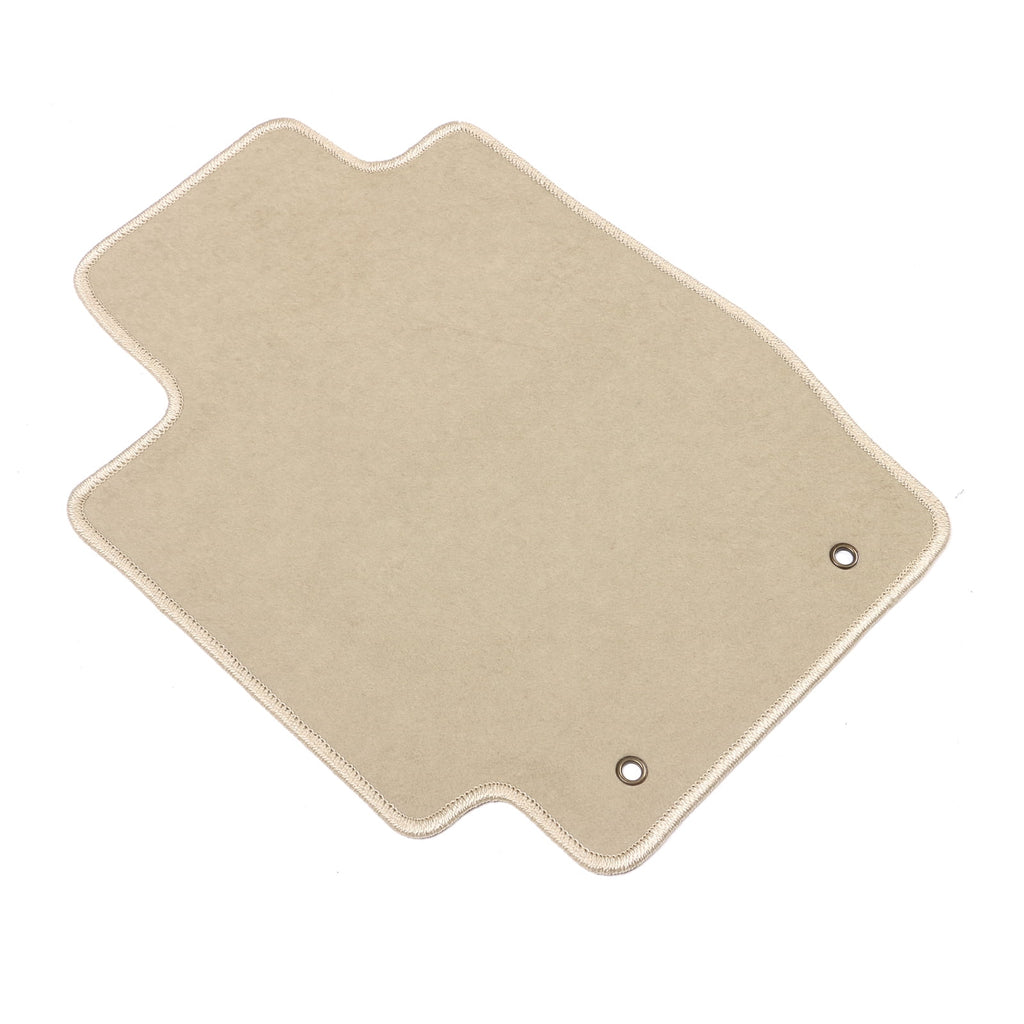 Beige Nylon 4PCS Car Floor Mats E438710