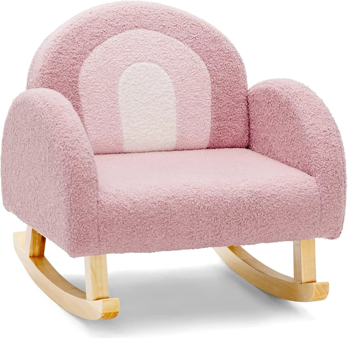 Pink Plush Kids Sofa R5222