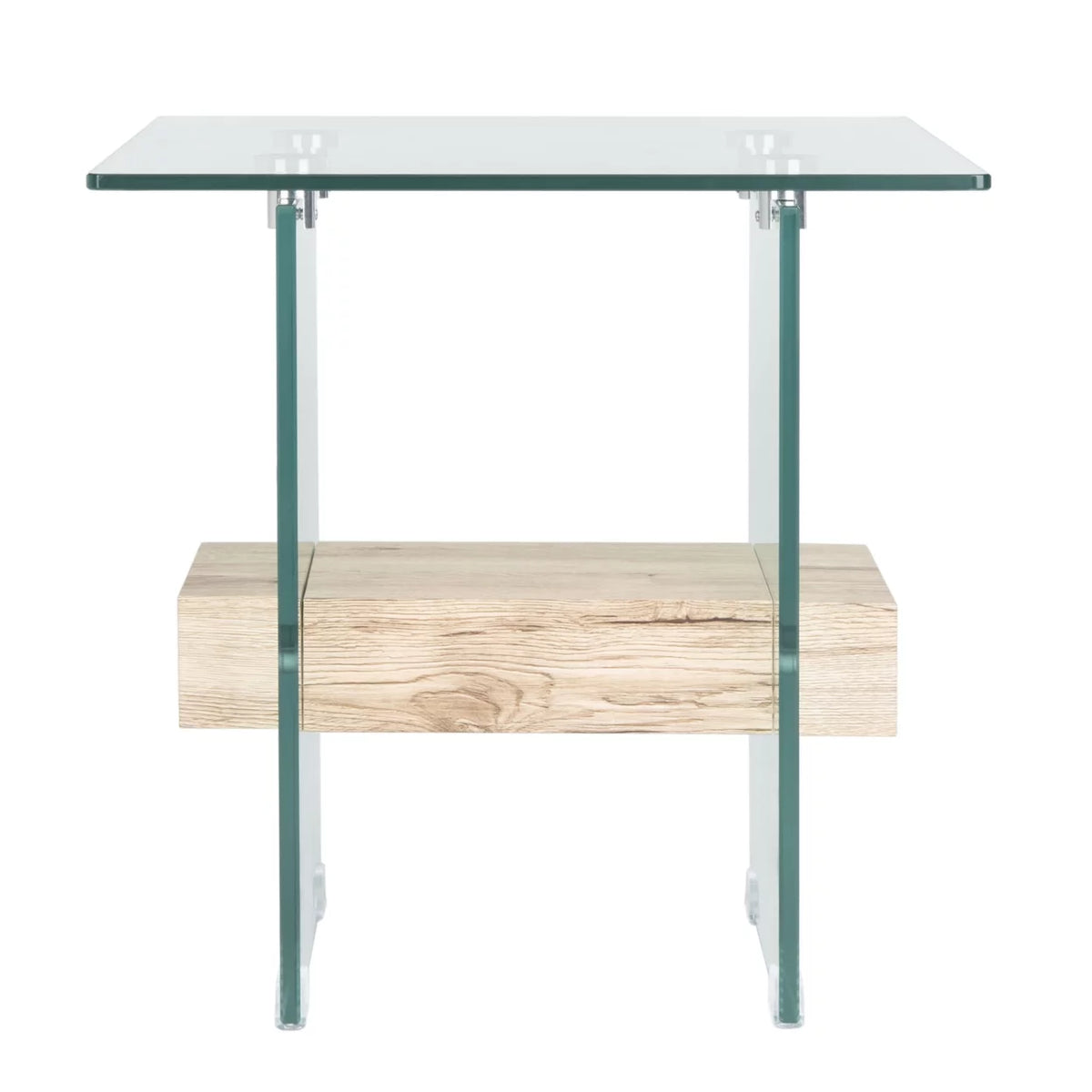 Glass 2-Tier Accent Table K4192