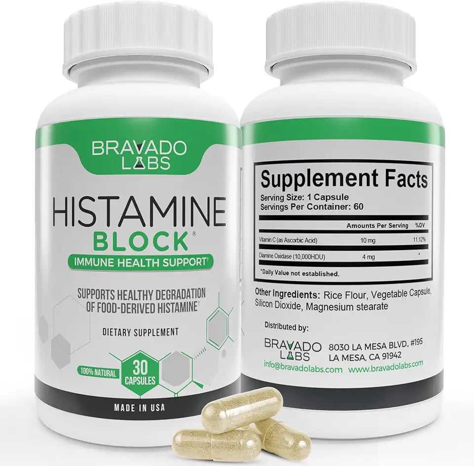 Diamine Oxidase (DAO) Enzyme 30 Capsules I9680