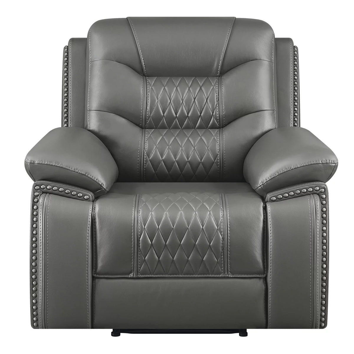 Charcoal Power Recliner D70126