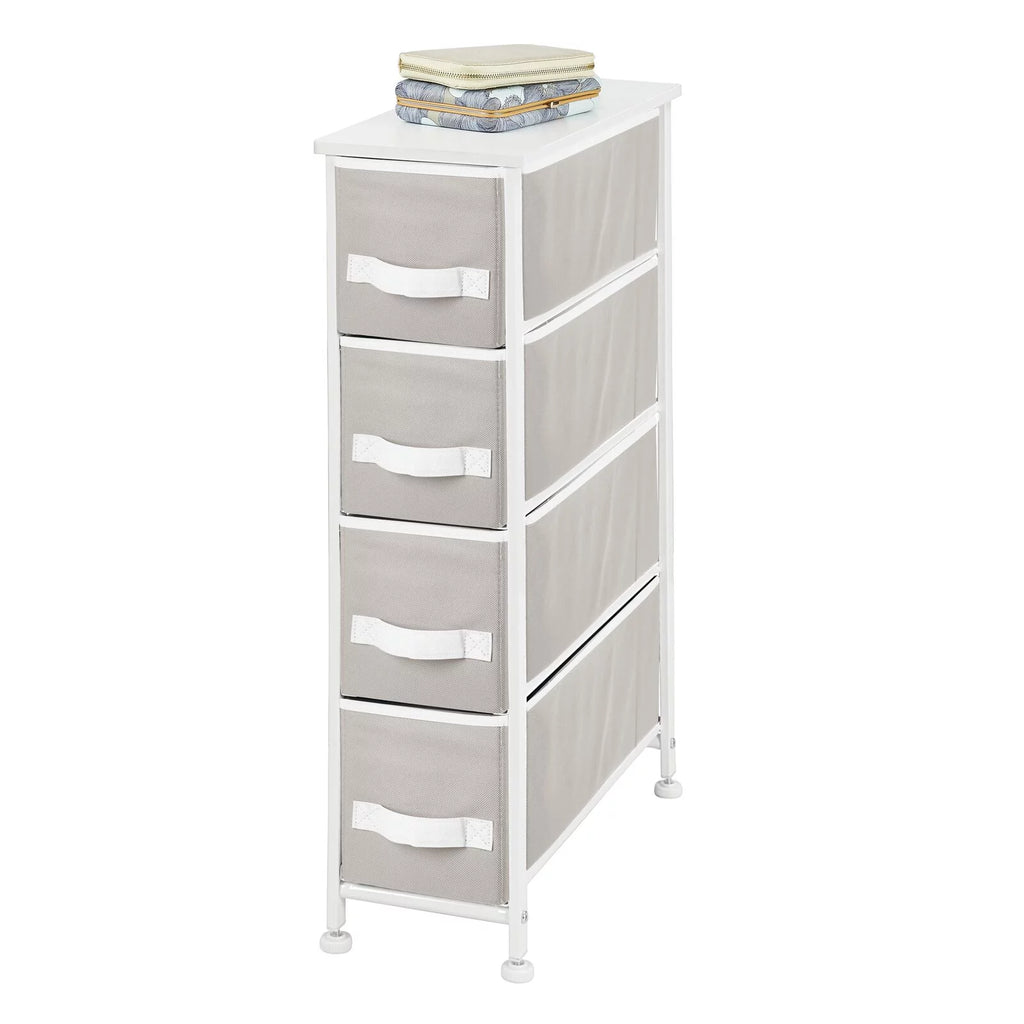 Narrow 4 Fabric Drawers Dresser G504313