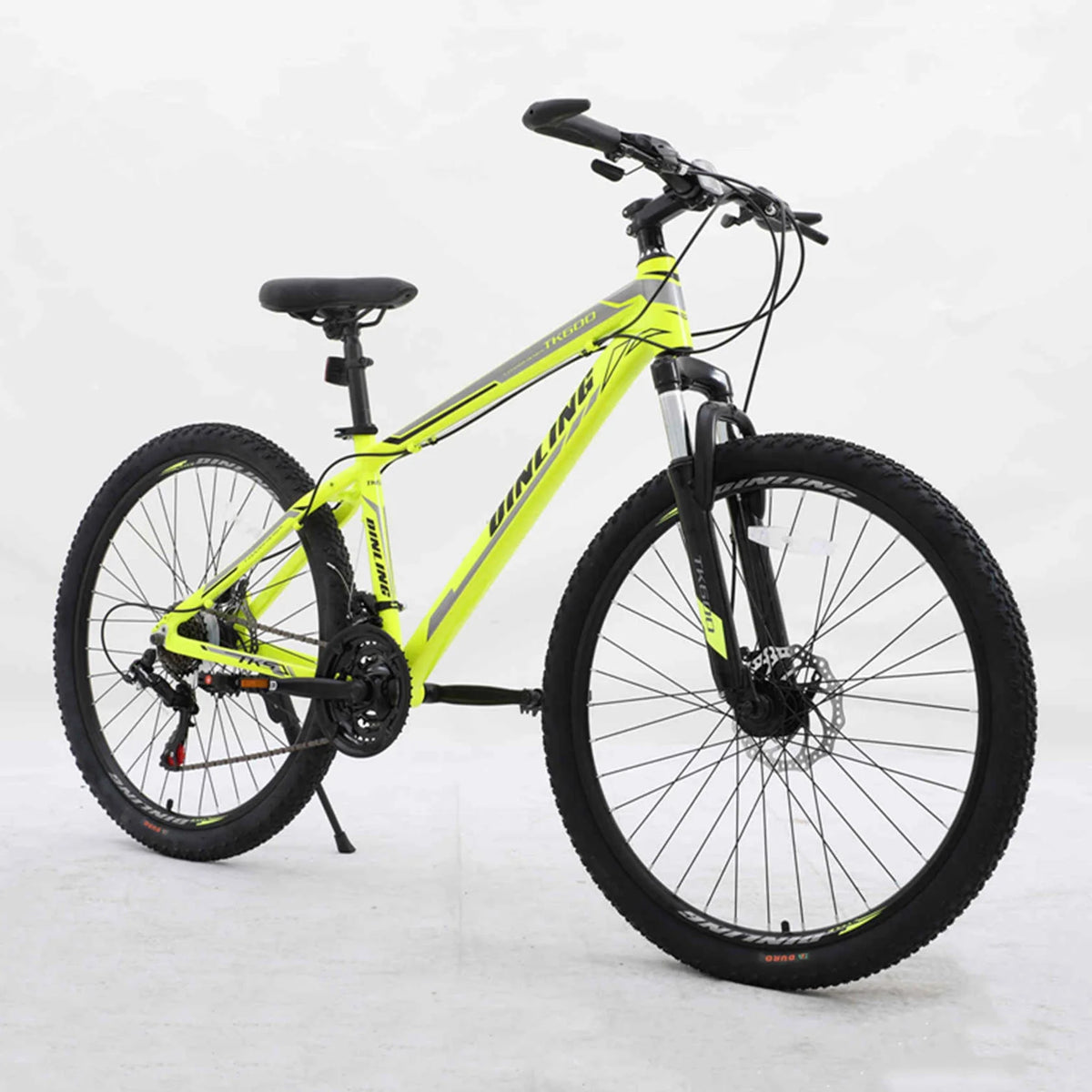 Yellow 21-Speed 26-inch Mountain Bike Q9176
