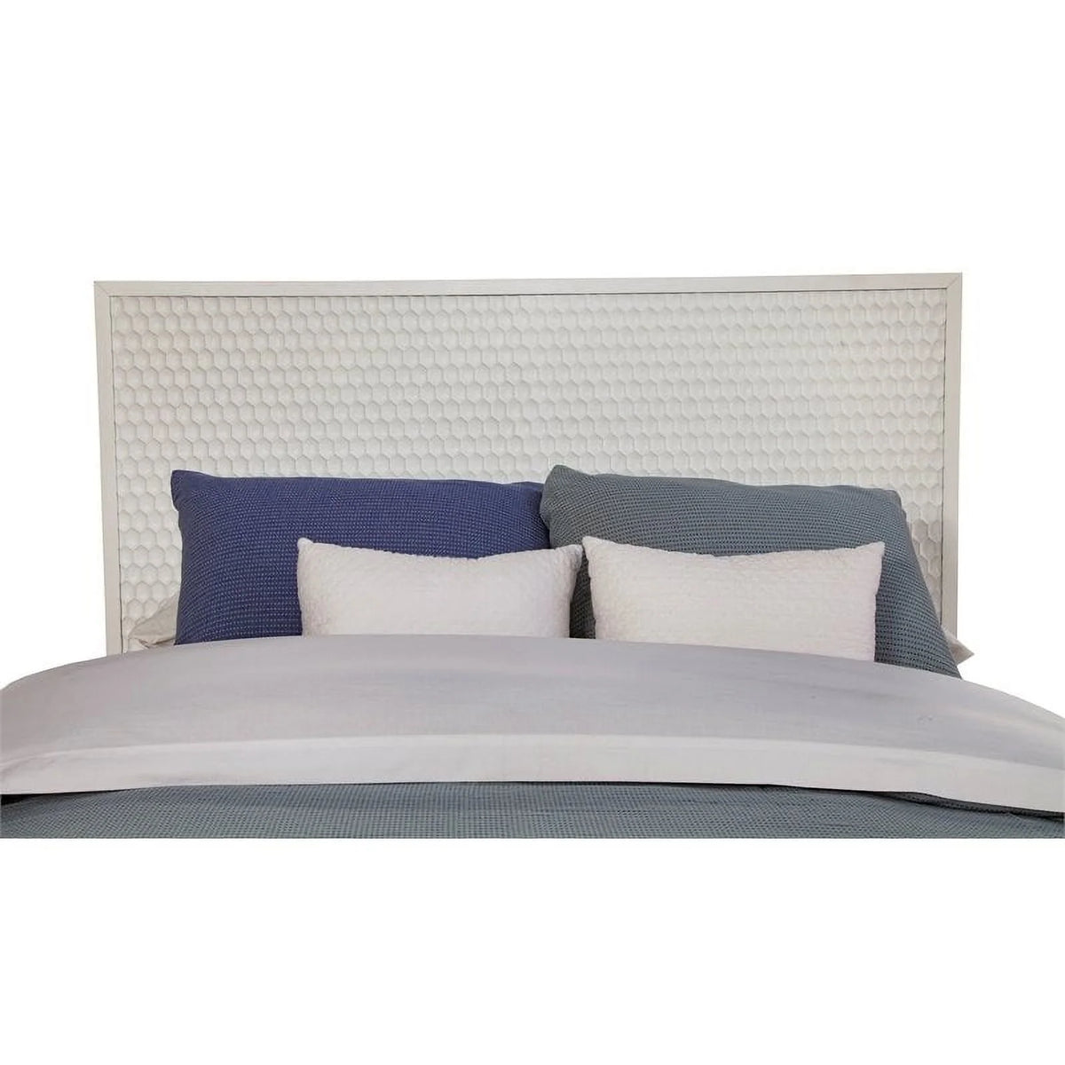 4 Piece Set with Nightstand King Headboard and Vanity L18641