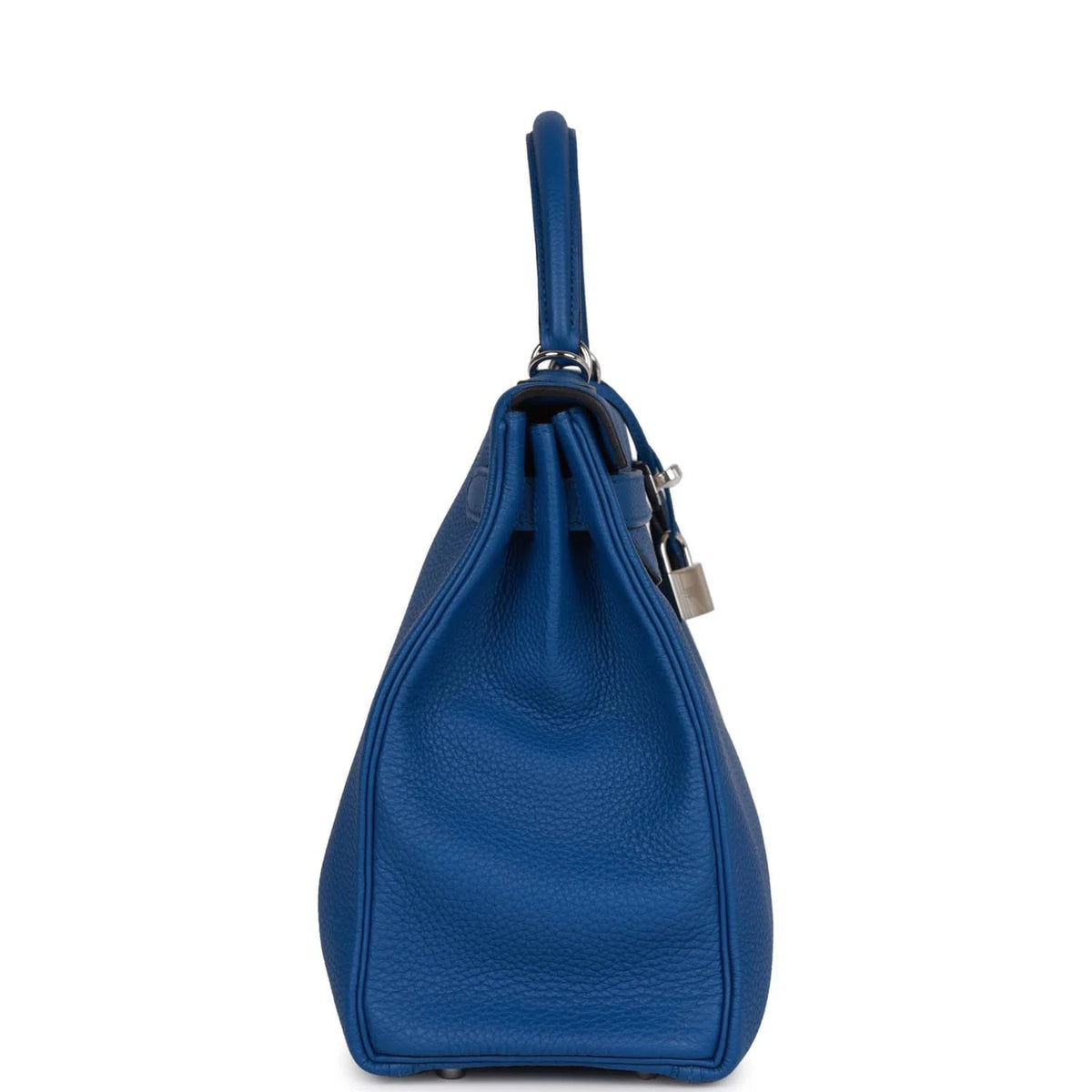 Bleu France Togo Palladium Hardware Handbag D969