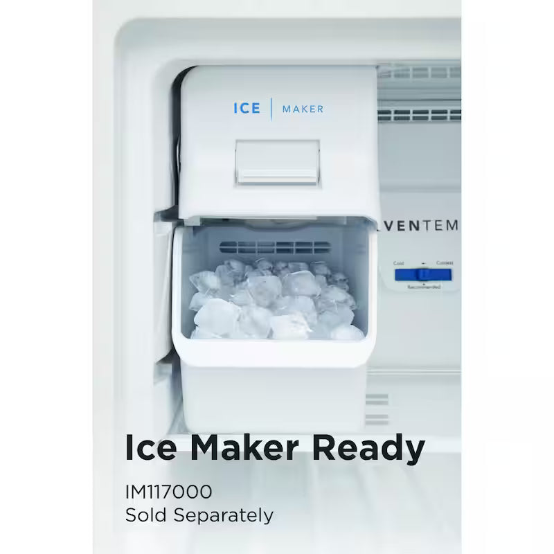 Top Freezer Refrigerator in Black L35133