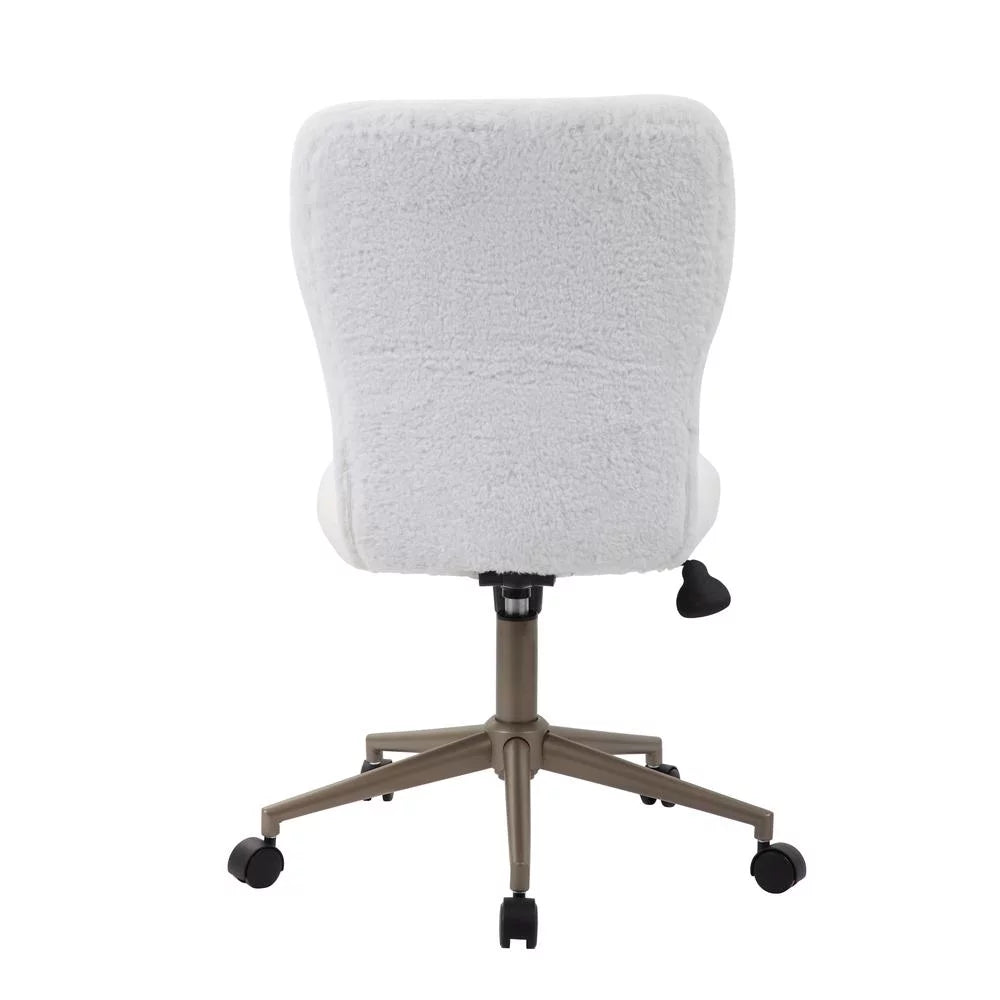 Adjustable Faux Fur Desk Chair X322