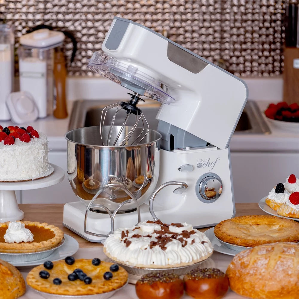 5.5 QT 550W 8-Speed Stand Mixer E543