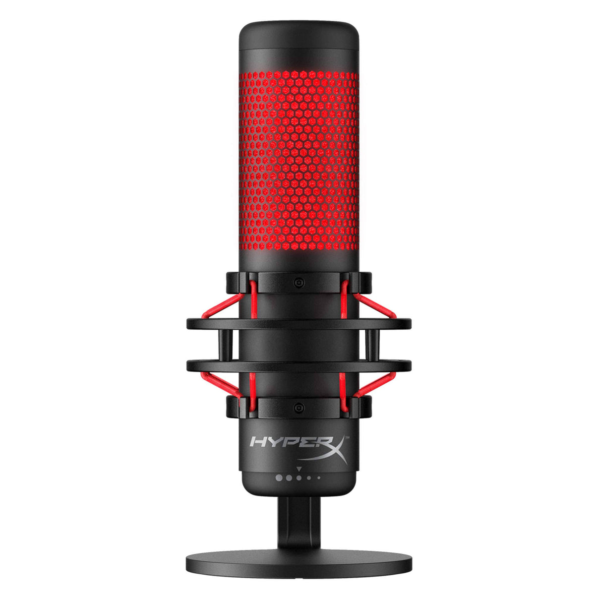 Black USB Condenser Gaming Microphone with Shock Mount Q96163