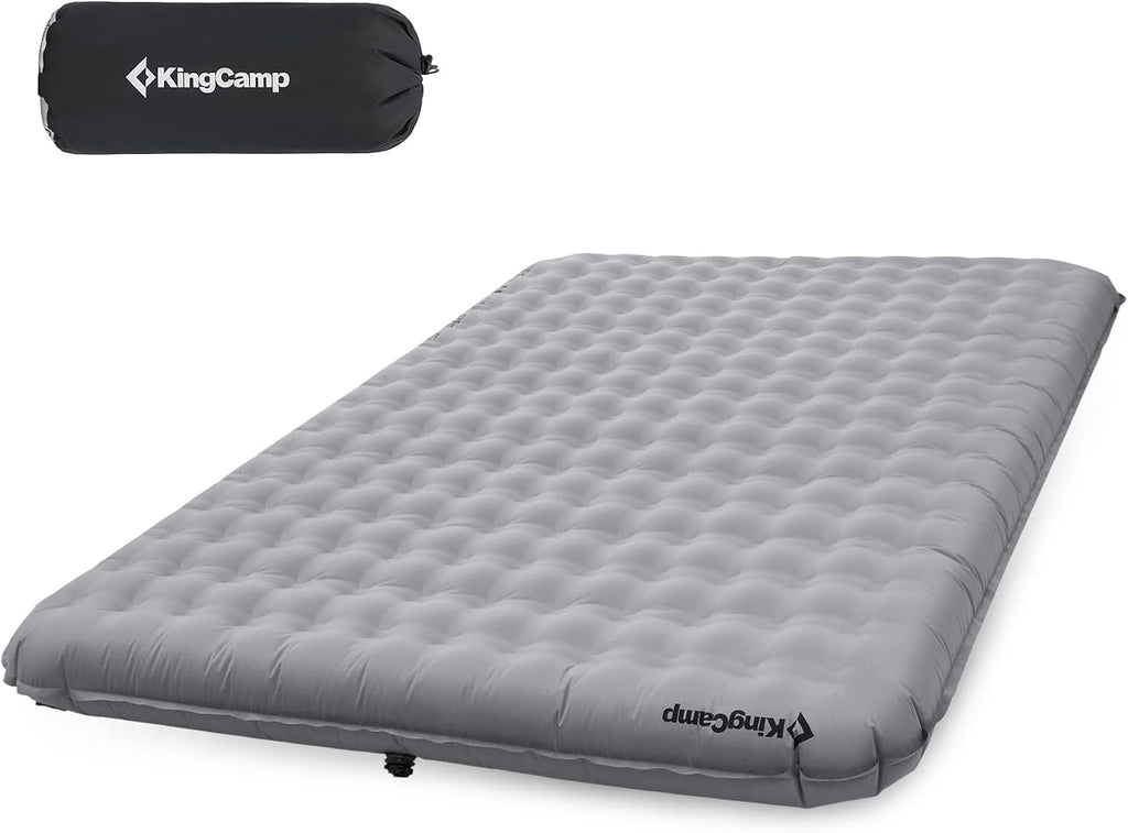 Self Inflating Camping Sleeping Pad 11 R Value 3 Thick Lightgrey S784