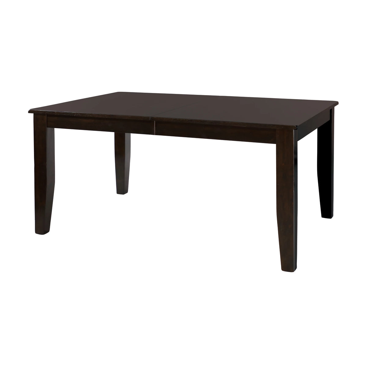 5pc Dining Room Table and 4 Side Chairs Merlot Finish C849356
