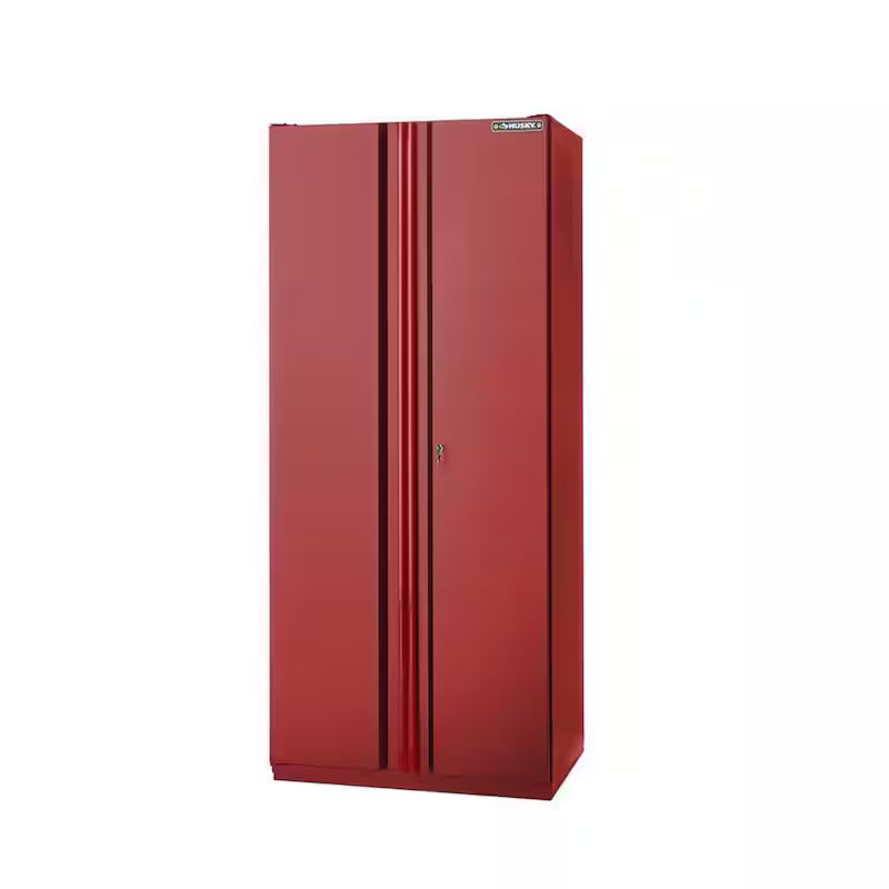 Heavy Duty 20-Gauge Steel Freestanding Garage Cabinet in Red I974