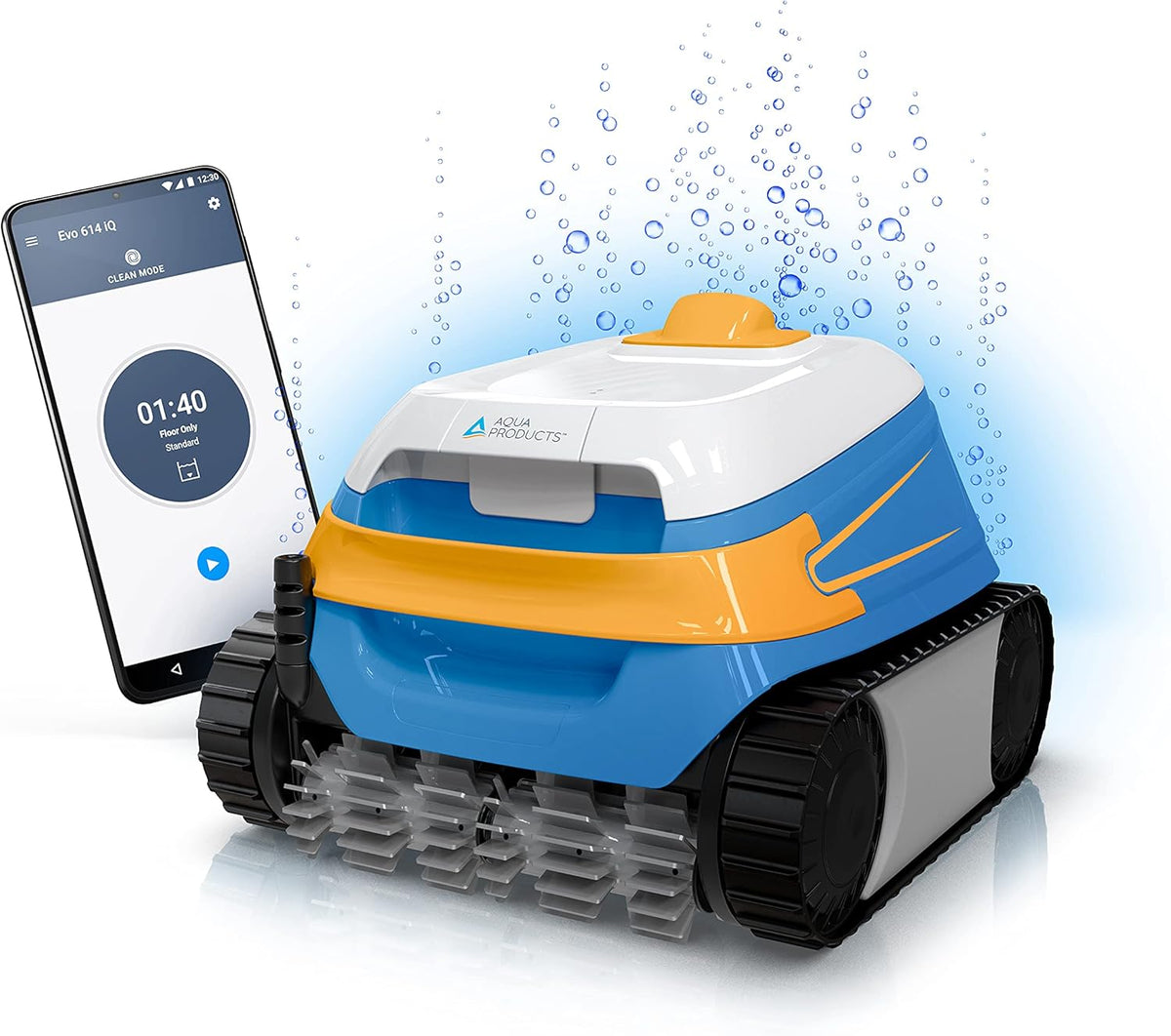 Robotic Pool Cleaner with 60ft Swivel Cable Y663