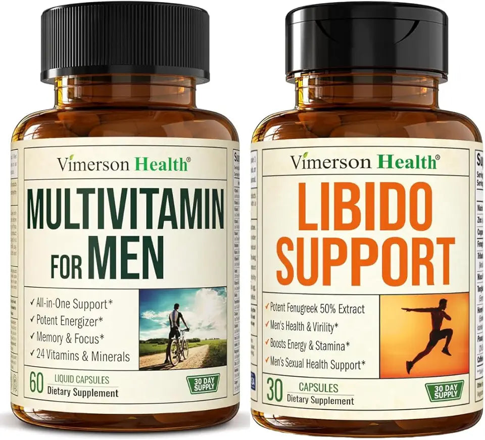 Men's Liquid Multivitamin & Libido Support Daily Bundle Y13454