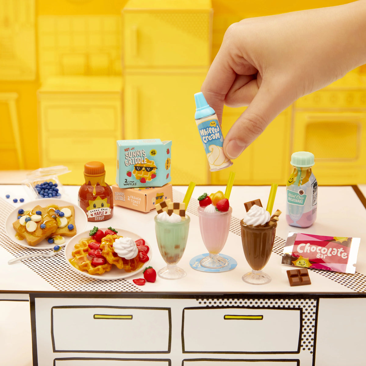 Mini Collectibles 3 Pack Blind Packaging DIY Resin Replica Food U35042
