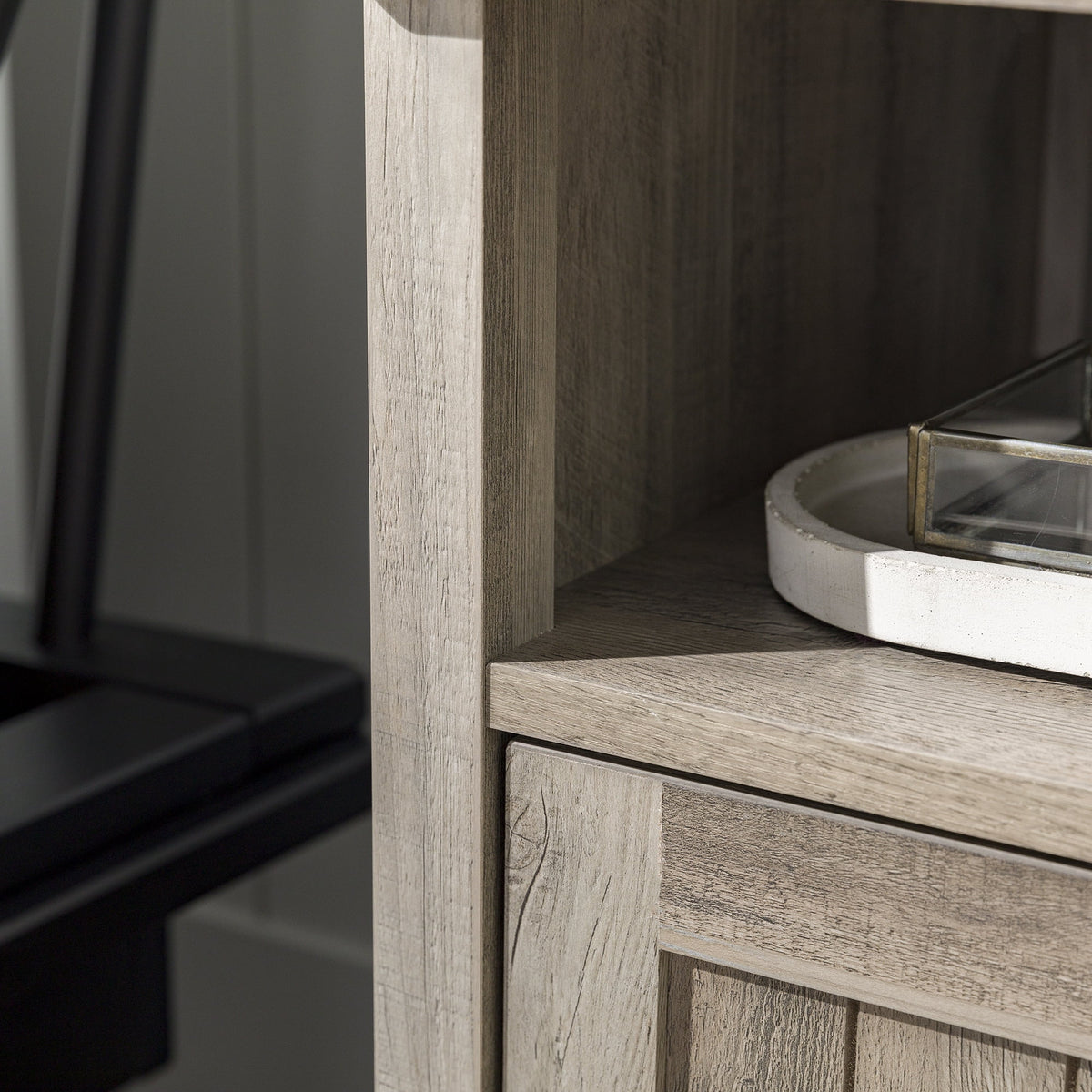 Modern Open Shelf End Table J7987
