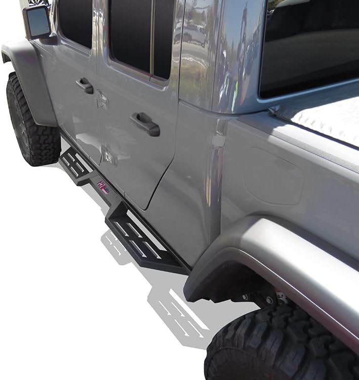 Steel Drop Down Style Running Boards Crew Cab M821514