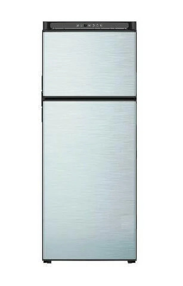 10 Cubic Feet 2 Door Refrigerator With Freezer, Black P9720