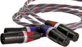 Balanced XLR Audio Cable, 1 meter, Stereo Pair E25462