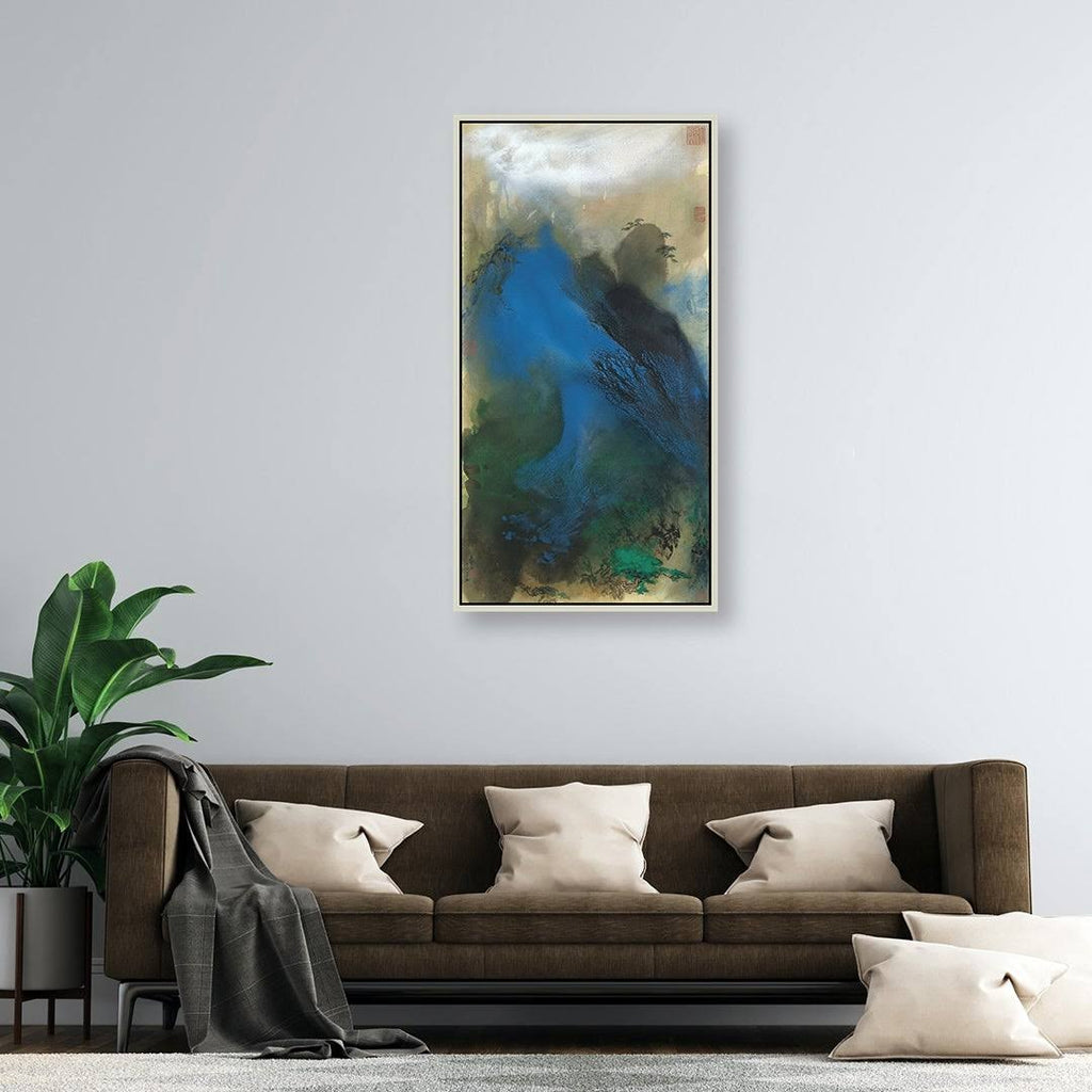 Giclee Print Chinese Painting Silver Frame I768