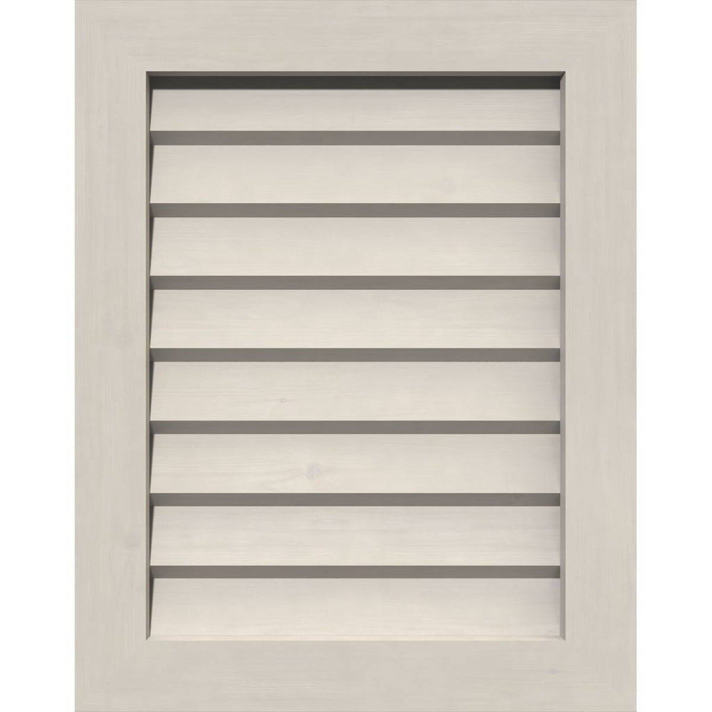 Vertical Gable Vent Primed Non-Functional E7779