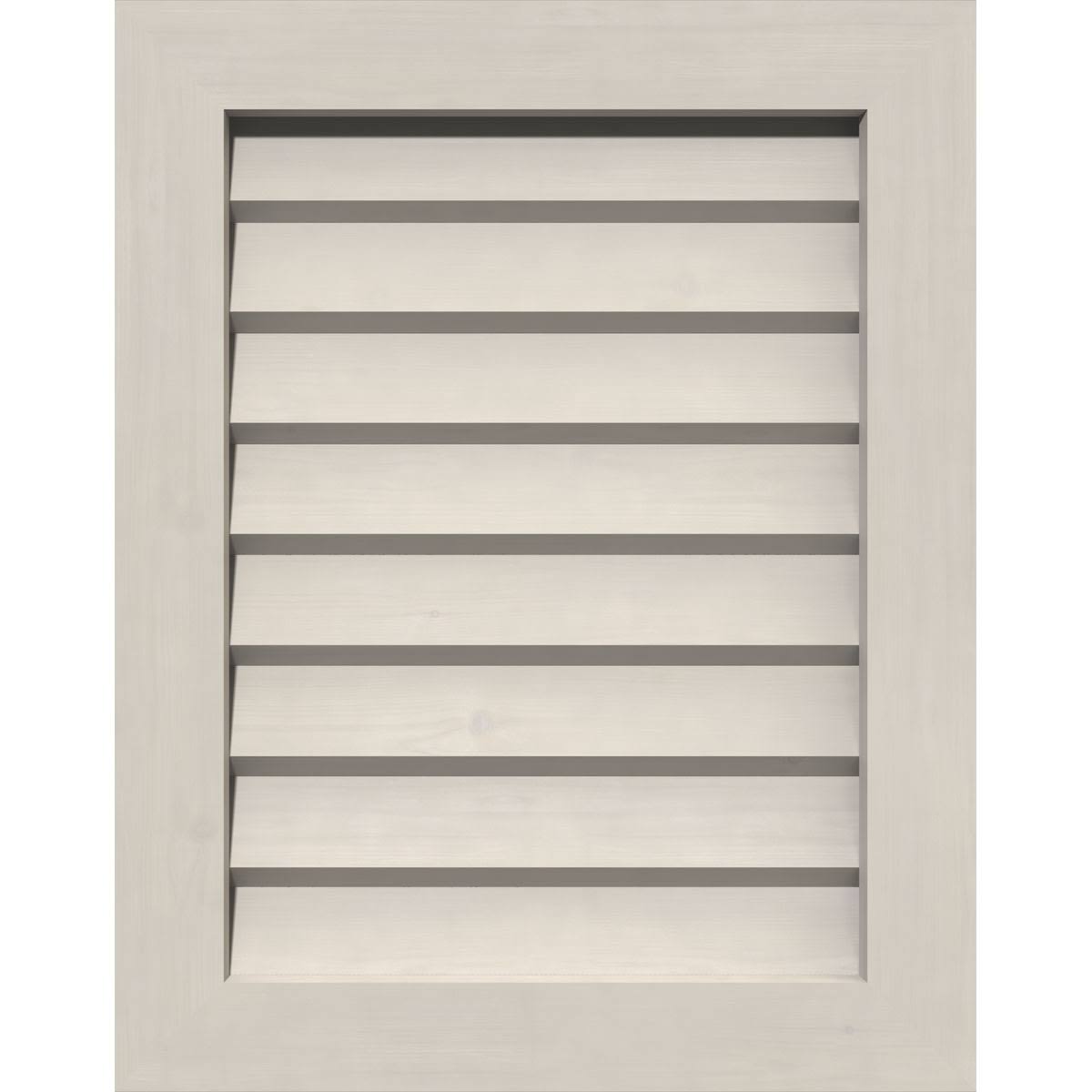 Vertical Gable Vent Primed Non-Functional E7779