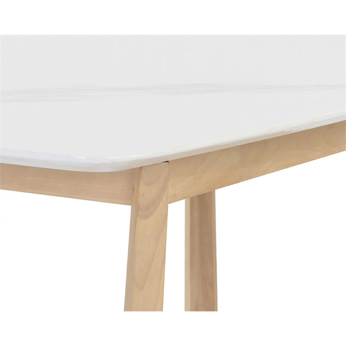 70.5" Wood & Faux Marble Dining Table K82940