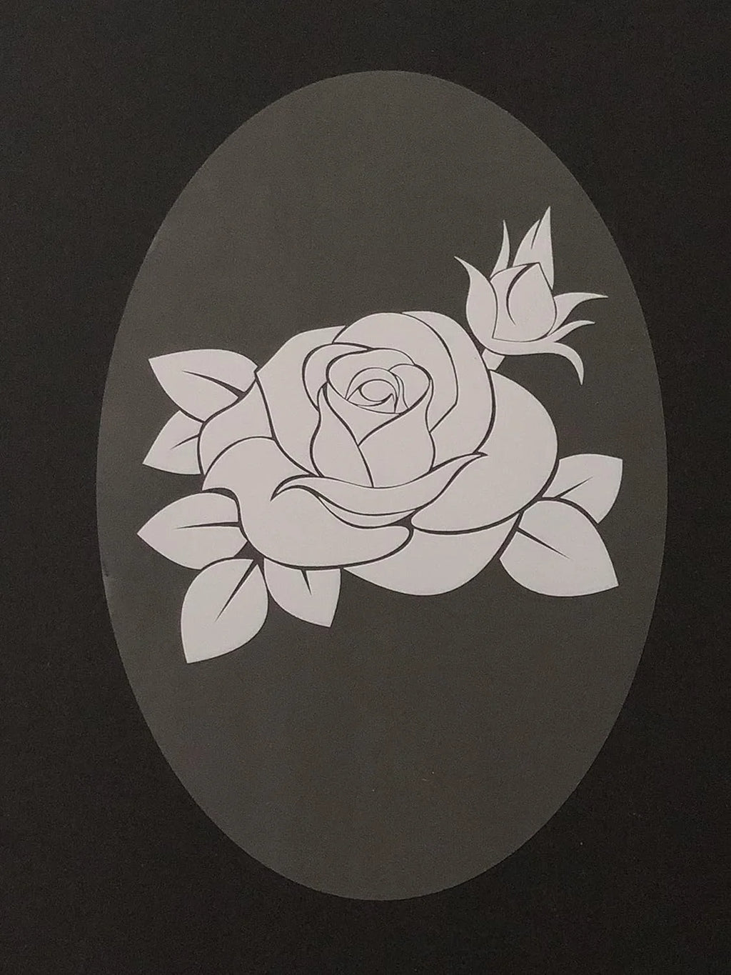 Decorative Window Vinyl Glass Cling Decal 8” X 12” M82172
