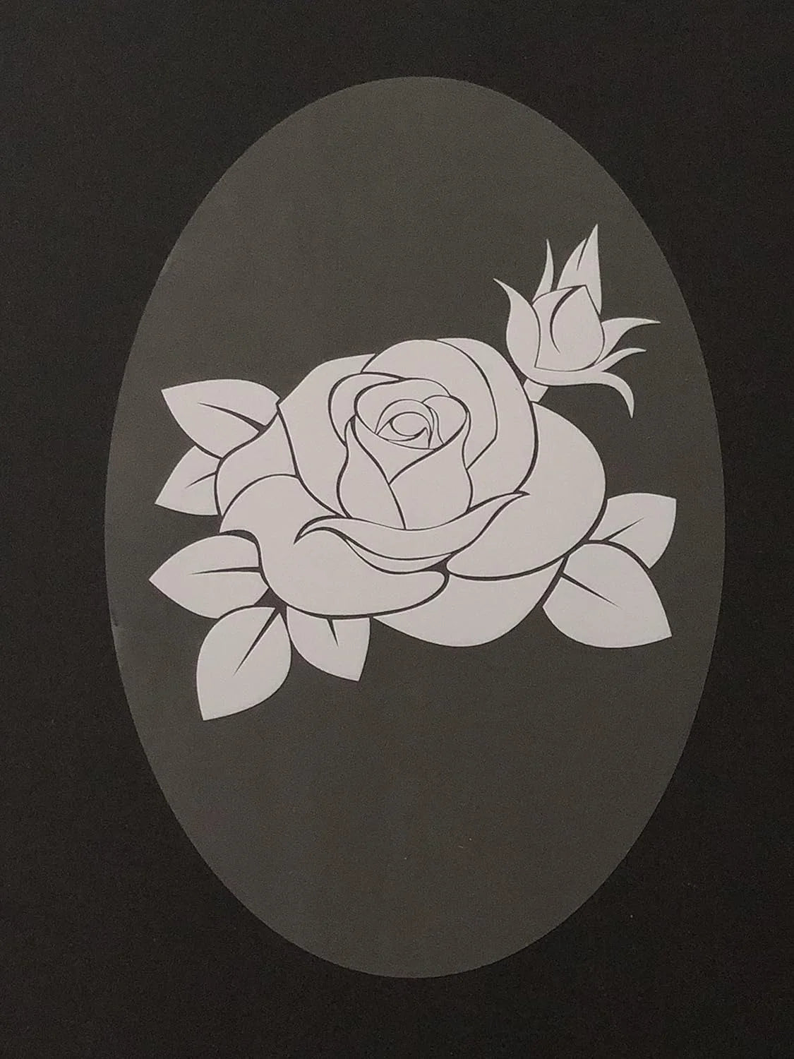 Decorative Window Vinyl Glass Cling Decal 8” X 12” M82172
