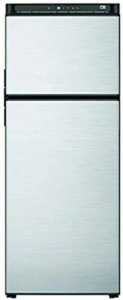 10 Cubic Feet 2 Door Refrigerator With Freezer, Black P9720