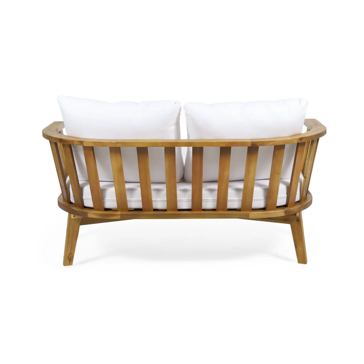 Wooden Loveseat and Coffee Table Set U752