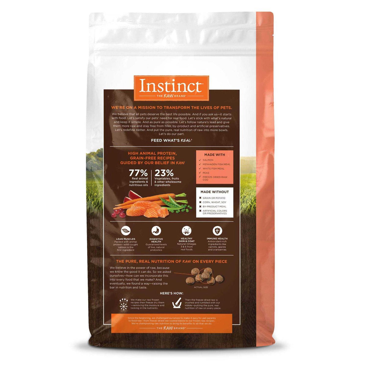 Grain Free Salmon Dry Cat Food H20350