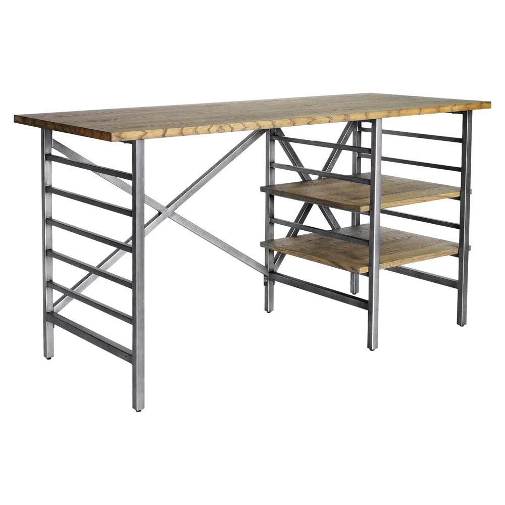 Antiqued Steel Desk T66296