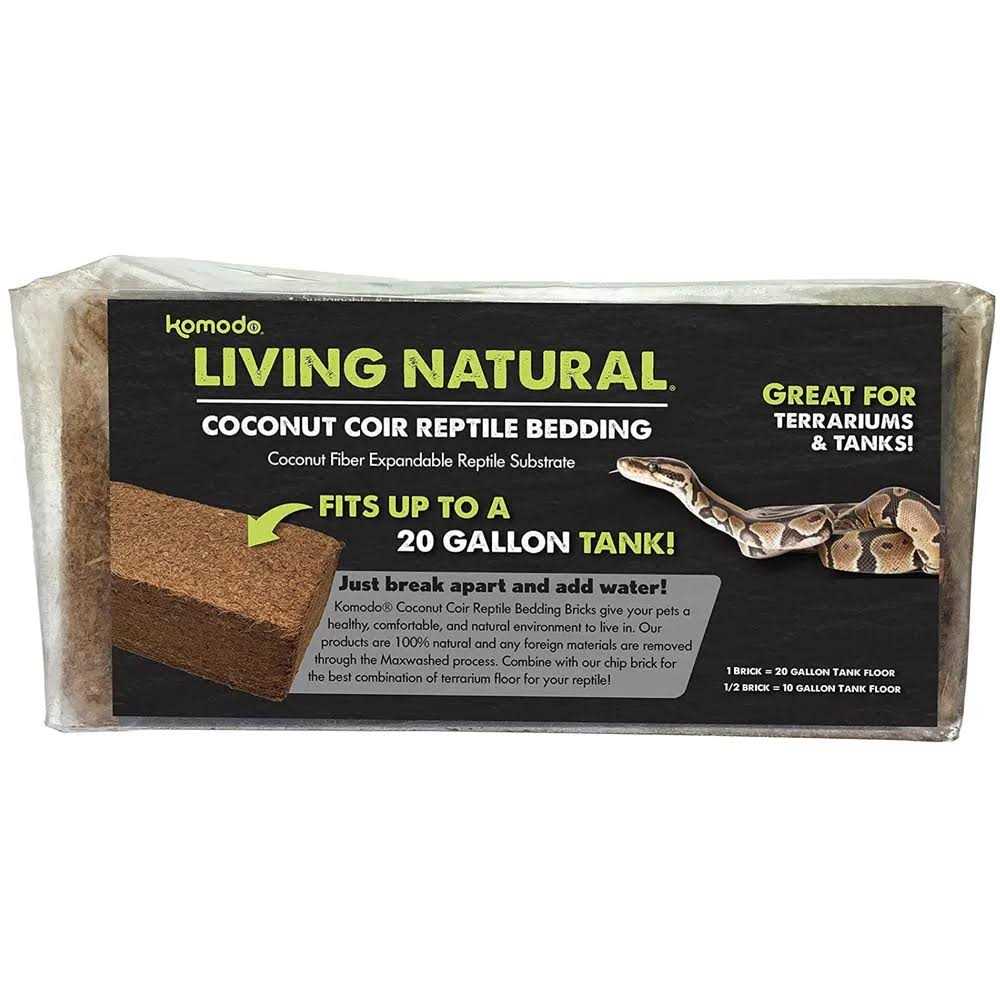 Natural Coconut Coir Reptile Bedding Brick R387212