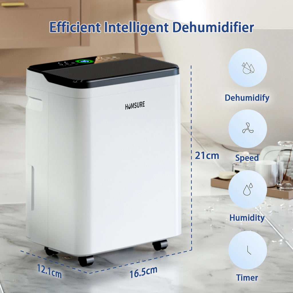 50 Pint Dehumidifier with Humidity Control M558