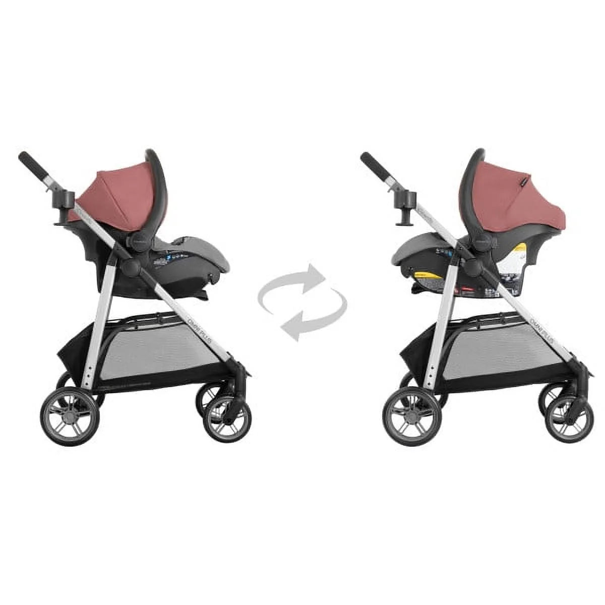 Pink Modular Travel System with Infant Car Seat Z4871