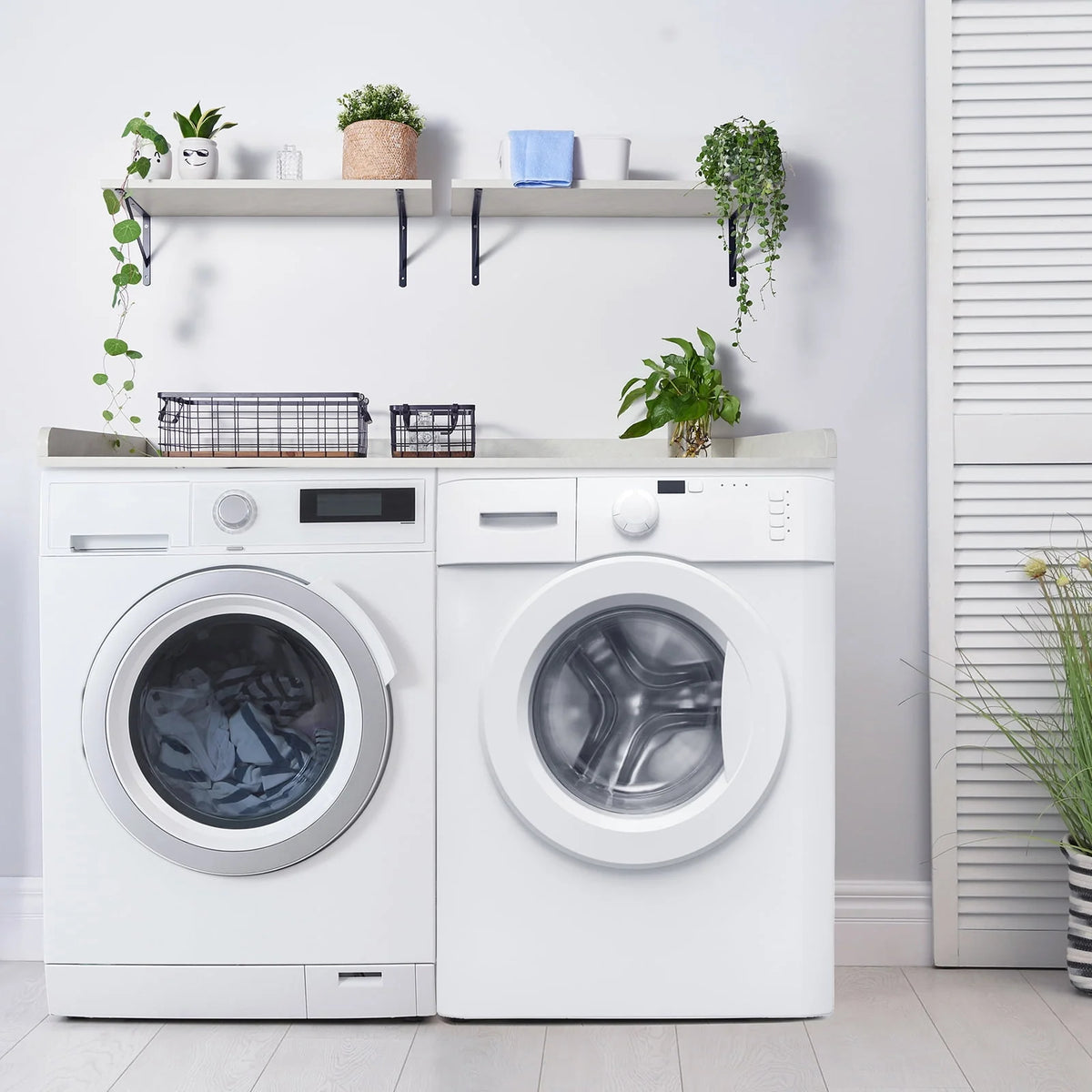 Washer Dryer Countertop with Edge Rails, 27.5 x 54 C450
