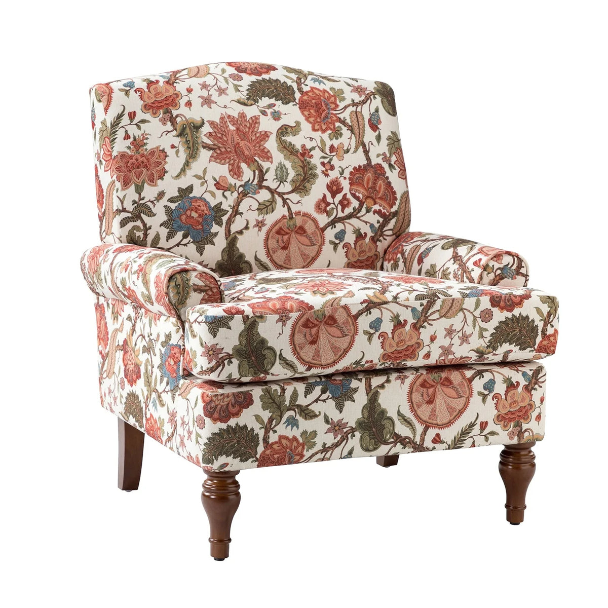 Wooden Upholstered Armchair B333259