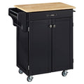 Kitchen Cart with Black Granite Top V606
