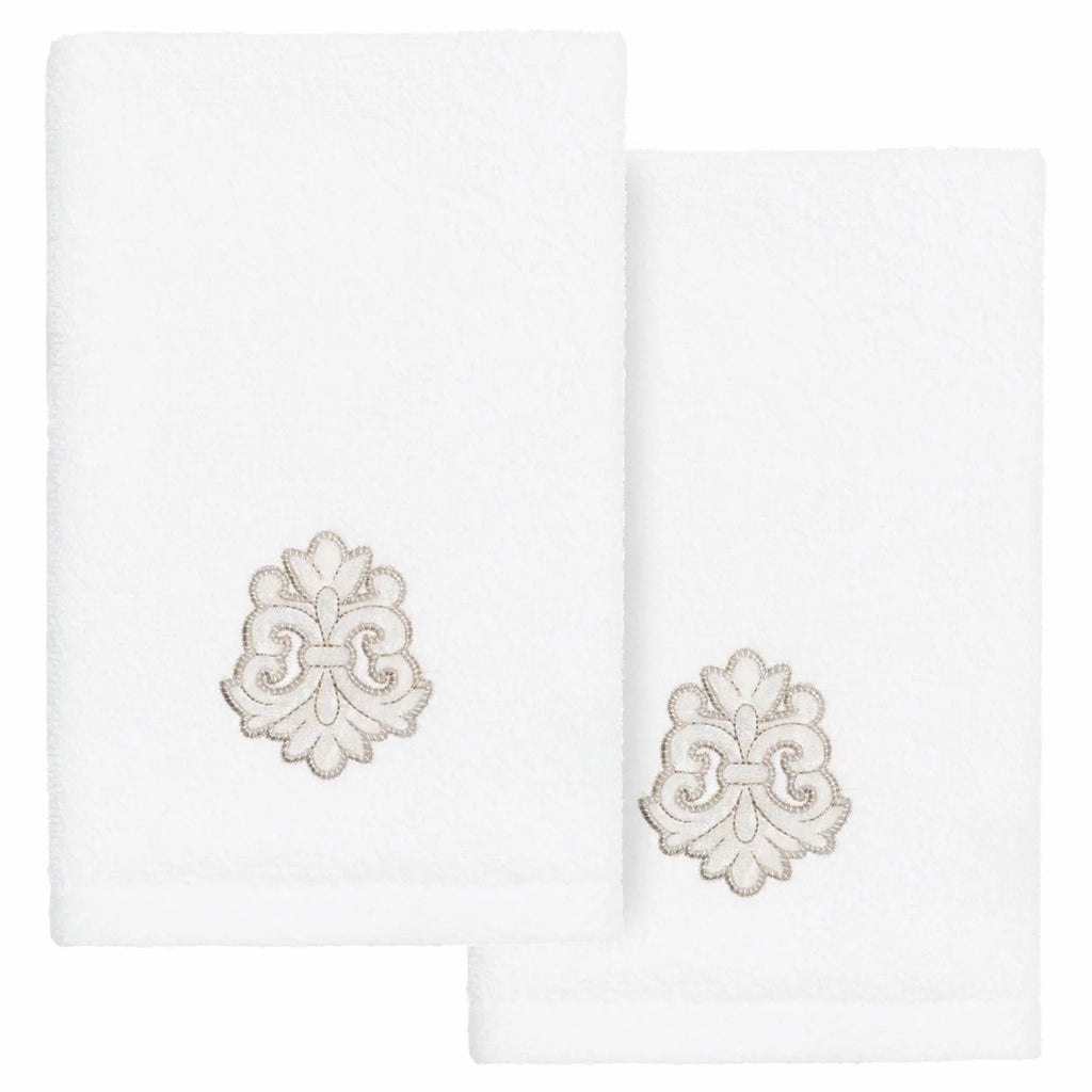 Turkish Cotton 2 Piece Fingertip Towel Set T1455