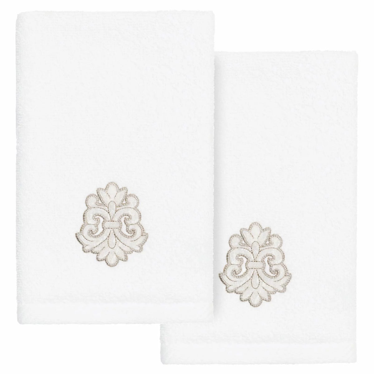 Turkish Cotton 2 Piece Fingertip Towel Set T1455