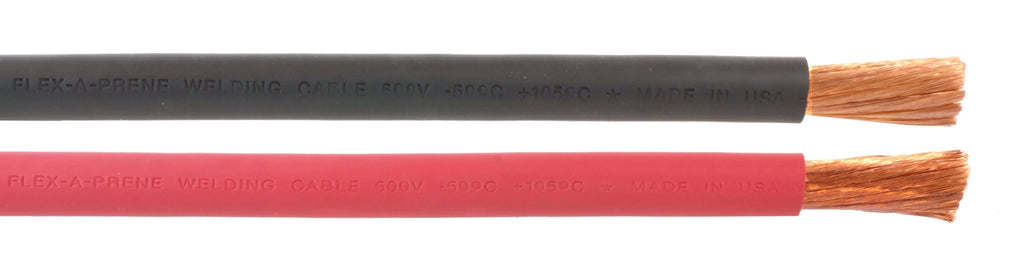 Black & Red 600 V Welding Battery Cable V960